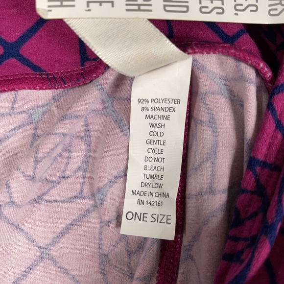 LuLaRoe OS One Size Geometric Leggings NWT - Picture 5 of 6